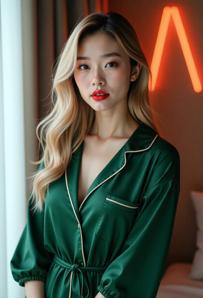 码头灯火海报